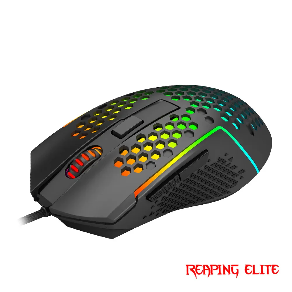 Redragon M987P-K Reaping Elite Lightweight RGB Gaming Mouse Redragon M987P-K Reaping Elite Lightweight RGB Gaming Mouse